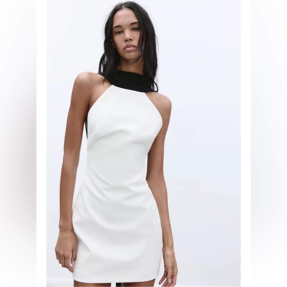 Zara Combination Short Dress - Picture 6 of 11